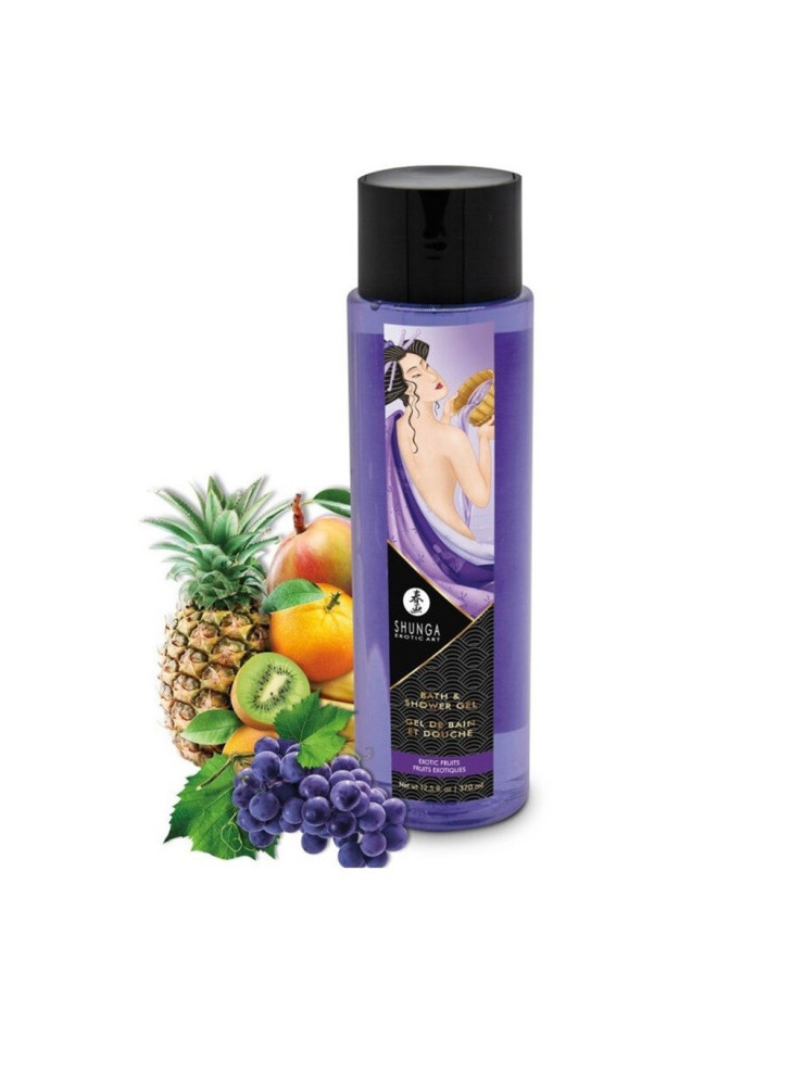 Gel de bain et douche fruits exotiques Shunga 370 ml- CC5221